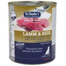 Dr.Clauders Kuzu Etli Pirinçli Köpek Konservesi 400 Gr