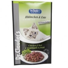 Dr.Clauders Pouch Kümes Tavuk & Ördekli Kedi Maması 100 Gr