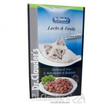 Dr.Clauders Pouch Somon & Alabalık Kedi Yaş Maması 100 Gr