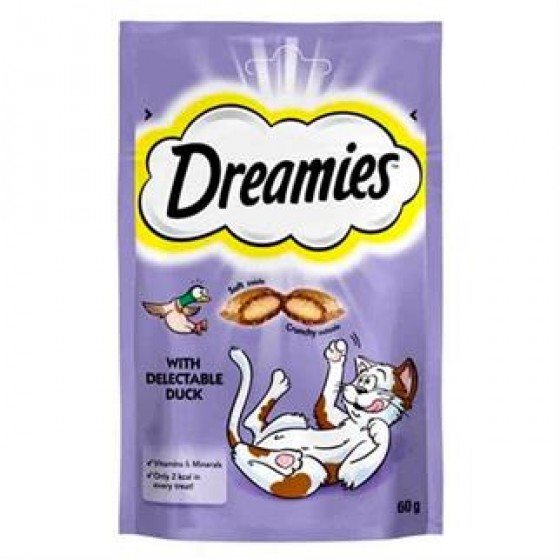 Dreamies Ördekli Kedi Ödülü 60 Gr