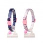 Duvo+ Cat Collar White Dots Kedi Tasması Blue/Beige