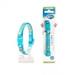 Duvo+ Collar Cool Cats Kedi Tasması Turkuaz