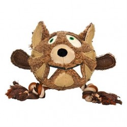 Duvo+ Diş İpli Kanvas ve Peluş Kaplan Köpek Oyuncağı