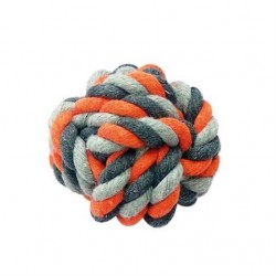 Duvo+ Düğümlü Pamuk Top Köpek Oyuncağı 8 cm Duvo+ Düğümlü Pamuk Top Köpek Oyuncağı 8 cm