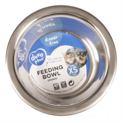 Duvo+ Kedi ve Küçük Köpek Derin Çelik Mama Kabı XS 11cm Duvo+ Kedi ve Küçük Köpek Derin Çelik Mama Kabı XS 11cm