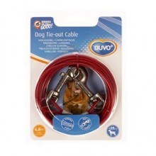 Duvo+ Köpek Bahçe Bağlama Kablosu 4,5 Mt