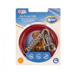 Duvo+ Köpek Bahçe Bağlama Kablosu 6 Mt Duvo+ Köpek Bahçe Bağlama Kablosu 6 Mt
