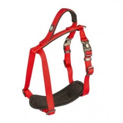 Duvo+ Köpek Göğüs Tasması Kırmızı 40-50cm/15mm