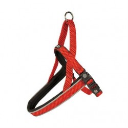 Duvo+ Köpek Koşum Tasması Kırmızı 80-100cm/25mm