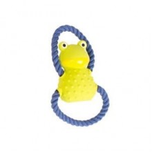 Duvo+ Latex Frog Köpek Diş İpi