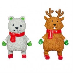 Duvo+ Latex Yılbaşı Figürleri Köpek Oyuncağı 16cm - 19cm