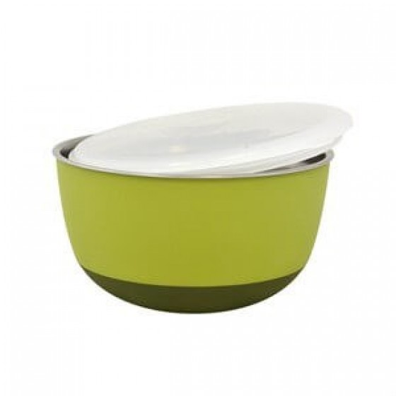 Duvo+ With Lid Bowl Mama Ve Su Kabı 1600ml Green