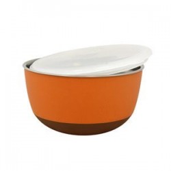 Duvo+ With Lid Bowl Mama Ve Su Kabı 2900ml Orange Duvo+ With Lid Bowl Mama Ve Su Kabı 2900ml Orange