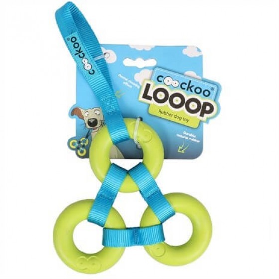 Duvo+ Loop Kauçuk 3lü Halka Köpek Oyuncağı 26x15x2cm