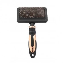 Duvo+ Noir Soft Slicker Brush Köpek Fırçası