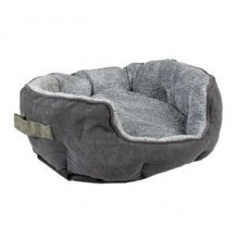 Duvo+ Oval Kadife Köpek Yatağı Medium