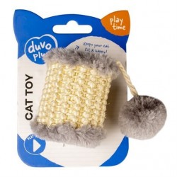 Duvo+ Peluş Kaplı Sisal Kedi Oyuncağı 13x5x5cm Duvo+ Peluş Kaplı Sisal Kedi Oyuncağı 13x5x5cm