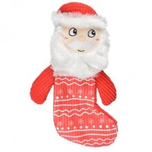 Duvo+ Peluş Noel Baba Çorap Köpek Oyuncağı 30x17,5x6cm Duvo+ Peluş Noel Baba Çorap Köpek Oyuncağı 30x17,5x6cm