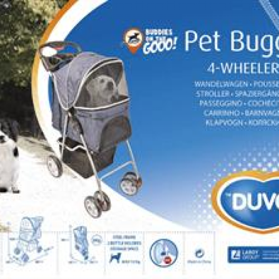 Duvo+ Pet Buggy Köpek Arabası