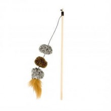 Duvo+ Pompom Kedi Oyun Oltası 25x5 Cm Duvo+ Pompom Kedi Oyun Oltası 25x5 Cm