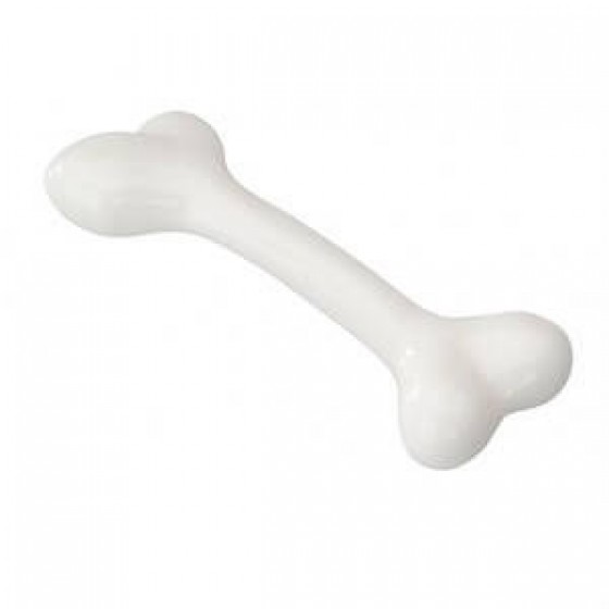 Duvo+ Rubber Bone Köpek Oyuncağı White