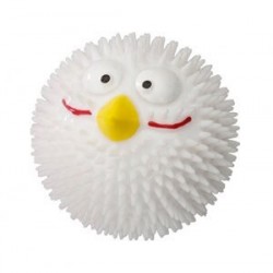 Duvo+ Rubber Lucky Bird Köpek Oyun Topu White
