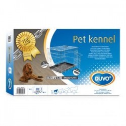 Duvo+ Topline Dog Crate Chrome Köpek Kafesi 76 cm Duvo+ Topline Dog Crate Chrome Köpek Kafesi 76 cm