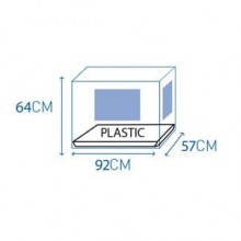 Duvo+ Topline Dog Crate Chrome Köpek Kafesi 92 cm