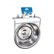 Duvo+ Vidalı Kafese Asılabilen Yemlik ø14CM - 950ml