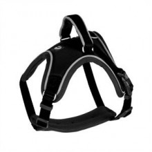 Duvo+ West Harness Siyah Köpek Göğüs Tasması 50-65cm