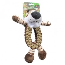 Duvo+ Zoo Kaplan Sesli Peluş Köpek Oyuncağı 32x14,5x12cm