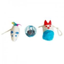 Eastland 3 Lü Kedi Oyuncak Seti