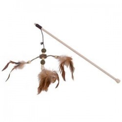 Eastland Catnipli Tüylü Toplu Kedi Oyun Oltası 40cm Eastland Catnipli Tüylü Toplu Kedi Oyun Oltası 40cm