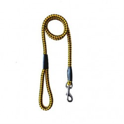 Eastland Hasır Örme Köpek Gezdirme Tasması 120 cm Sarı-Siyah Eastland Hasır Örme Köpek Gezdirme Tasması 120 cm Sarı-Siyah