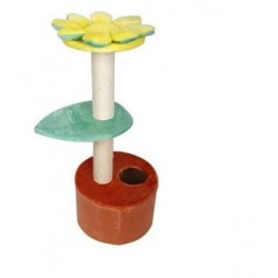 Eastland Kedi Tırmalama Tahtası Papatyalı 97x39cm Eastland Kedi Tırmalama Tahtası Papatyalı 97x39cm