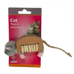 Eastland Peluş Hışırtılı Fare Kedi Oyuncağı Eastland Peluş Hışırtılı Fare Kedi Oyuncağı