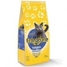 Econature Balıklı Yetişkin Kedi Maması 15 kg