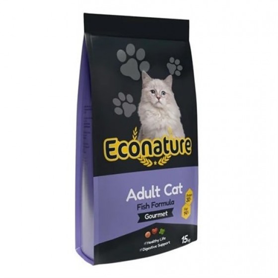 Econature Gurme Yetişkin Kedi Maması 15 kg