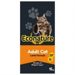 Econature Yetişkin Kuzulu Kuru Kedi Maması 15 Kg Econature Yetişkin Kuzulu Kuru Kedi Maması 15 Kg