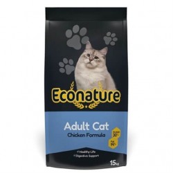 Econature Yetişkin Tavuklu Kuru Kedi Maması 15 Kg Econature Yetişkin Tavuklu Kuru Kedi Maması 15 Kg