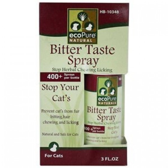 Ecopure Natural Bitter Taste Bitkisel Acı Kedi Spreyi 100 Ml