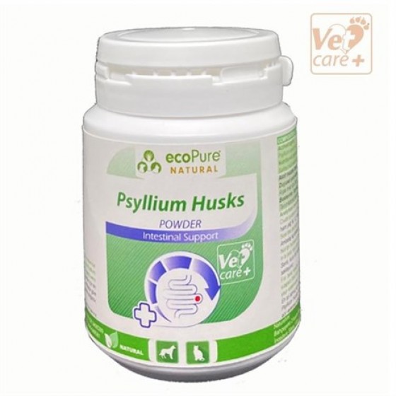 EcoPure Psyllium Husks Kedi Köpek Sindirim Düzenleyici Toz 40gr