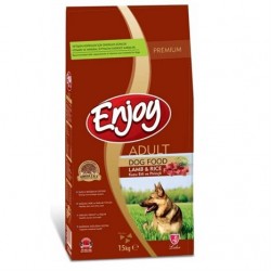 Enjoy Kuzu Etli ve Pirinçli Yetişkin Köpek Maması 15 Kg Enjoy Kuzu Etli ve Pirinçli Yetişkin Köpek Maması 15 Kg