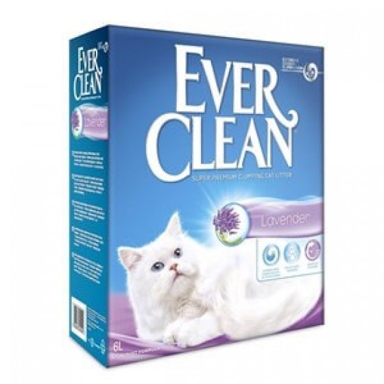 Ever Clean Lavender / Lavanta Kokulu Topaklaşan Kedi Kumu 6 Lt