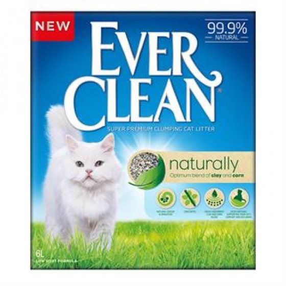 Ever Clean Naturally Kedi Kumu 6 Lt