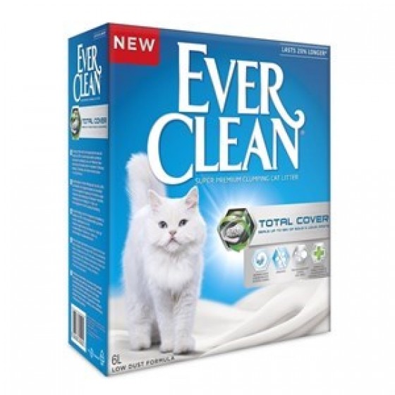 Ever Clean Total Cover Kedi Kumu 10 Lt