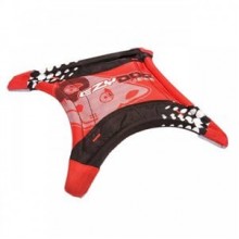 EzyDog Dogstar Flyer Köşeli Frizbi Köpek Oyuncağı Kırmızı