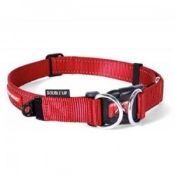 EzyDog Double Up Çift Halkalı Köpek Boyun Tasması X Large Kırmızı EzyDog Double Up Çift Halkalı Köpek Boyun Tasması X Large Kırmızı