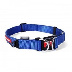 EzyDog Double Up Çift Halkalı Köpek Boyun Tasması Medium Mavi EzyDog Double Up Çift Halkalı Köpek Boyun Tasması Medium Mavi