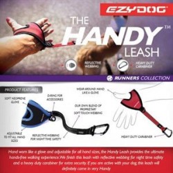 EzyDog Handy Leash Eller Serbest Köpek Kayışı Mavi EzyDog Handy Leash Eller Serbest Köpek Kayışı Mavi
